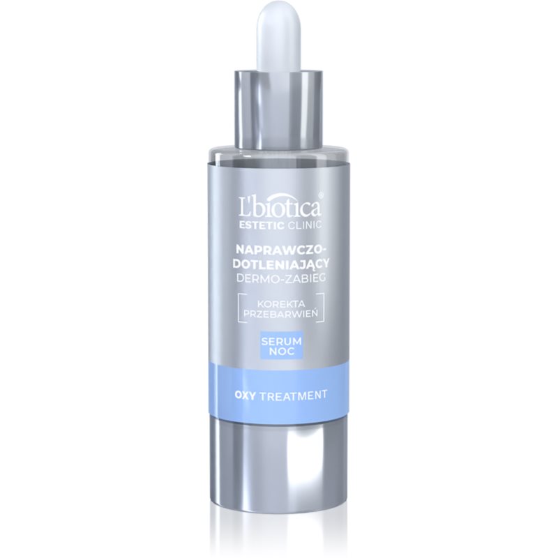 L'Biotica Estetic Clinic Oxy Treatment Naprawczo-dotleniający dermo-zabieg Serum na noc 30ml