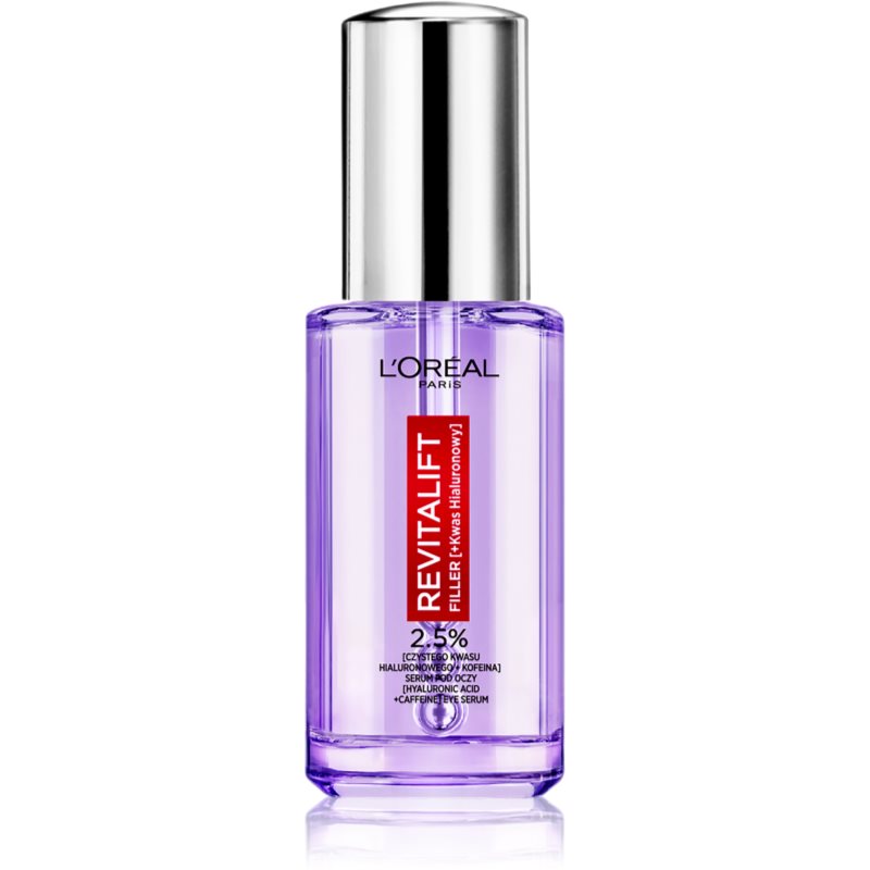 LOreal REVITALIFT FILLER [HA] Serum pod oczy redukujące zmarszczki 20ml