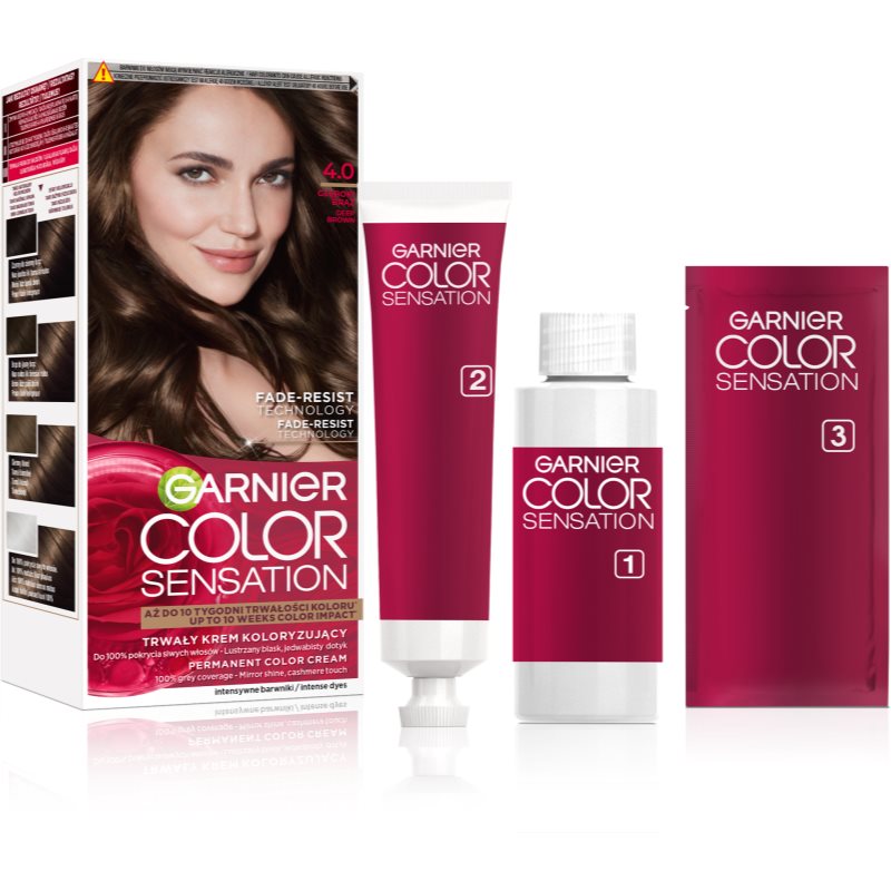 Garnier Color Sensation 4.0 Głęboki Brąz