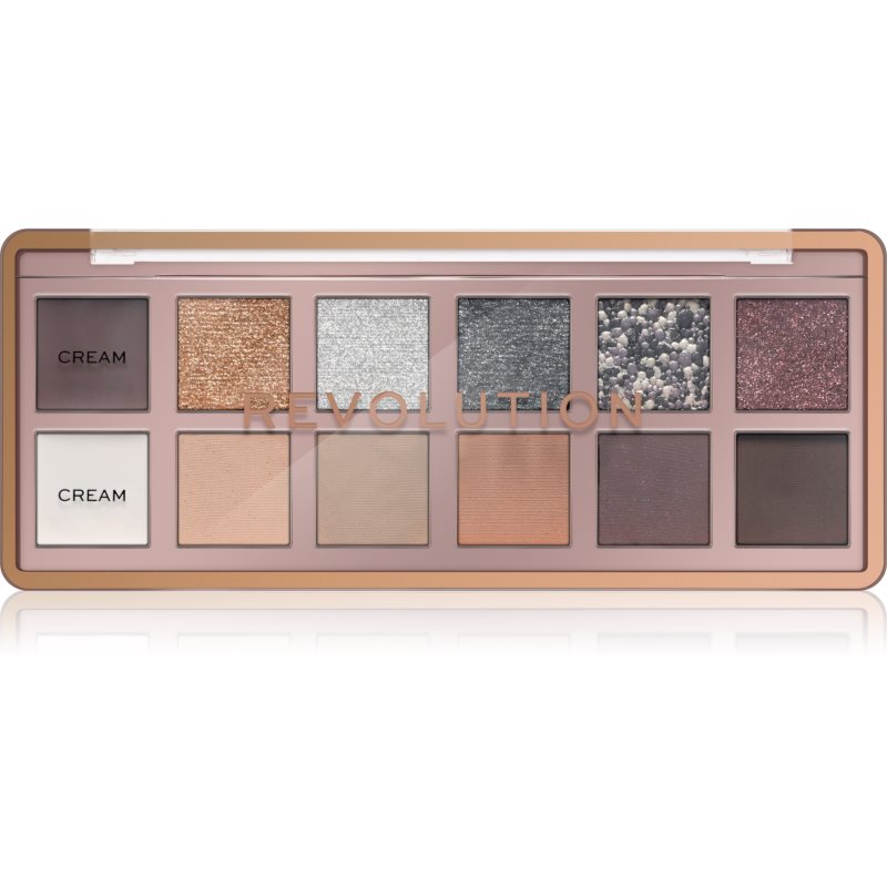 Makeup Revolution The Smokey Icon paleta cieni do powiek 12 x 0,7g