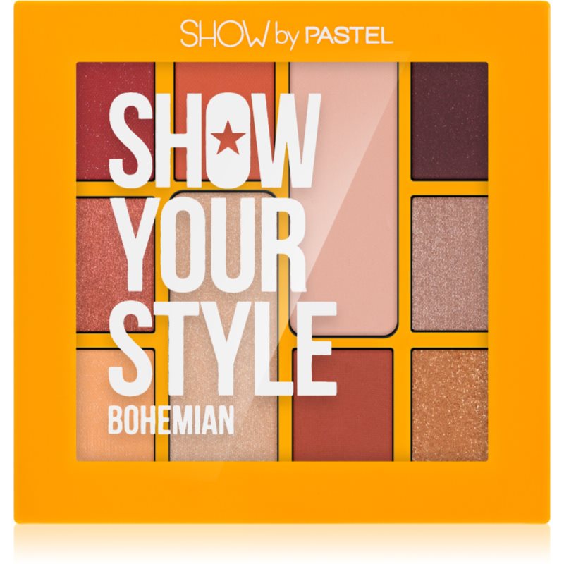 PASTEL PASTEL Show By Pastel Paleta cieni do powiek Show Your Style Bohemian 10) 1szt