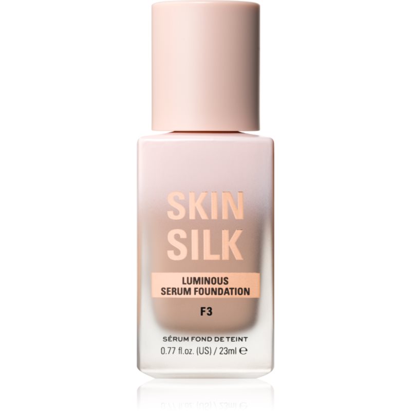 MAKEUP REVOLUTION SKIN SILK SERUM FOUNDATION PIELĘGNUJĄCY PODKŁAD DO TWARZY F3 23ML