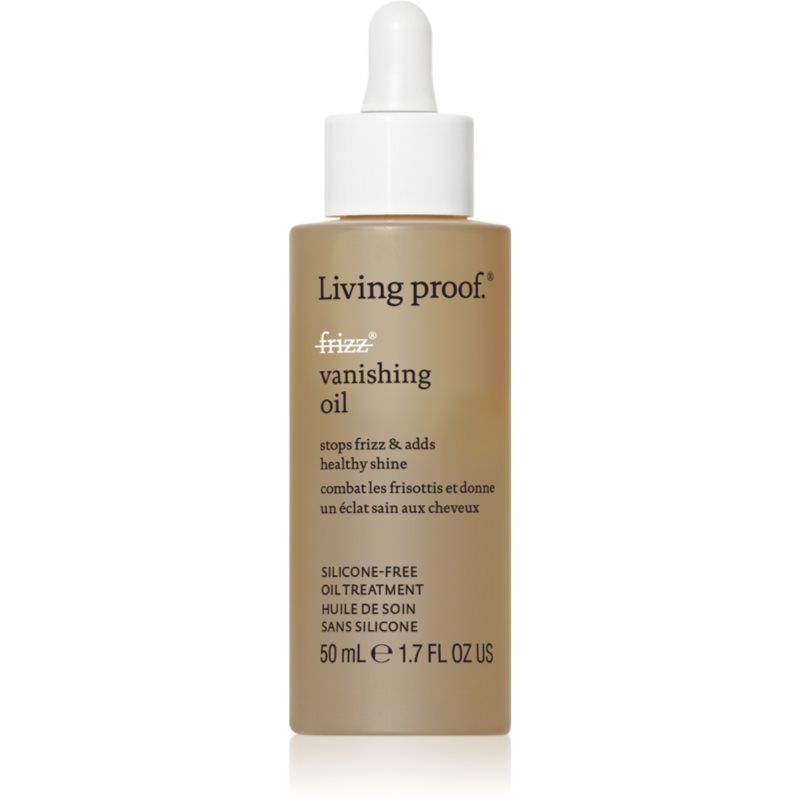 Living Proof - No Frizz – Olejek Do Pielęgnacji Włosów Bez Silikonu - No Frizz Vanishing Oil 50ml - Dla Kobiet