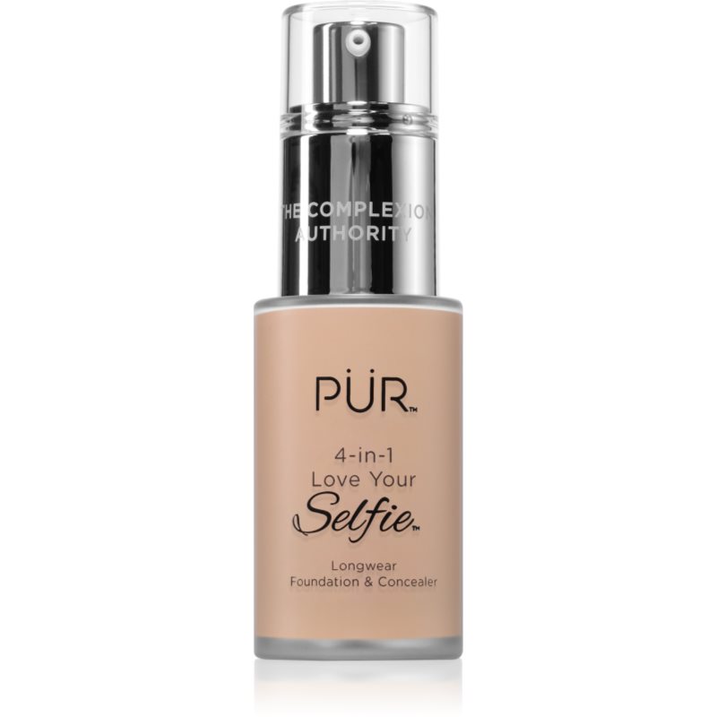 PÜR Cosmetics PÜR 4-in-1 Love Your Selfie Longwear Foundation & Concealer długotrwały podkład i korektor do twarzy 30ml - Light Golden LG6