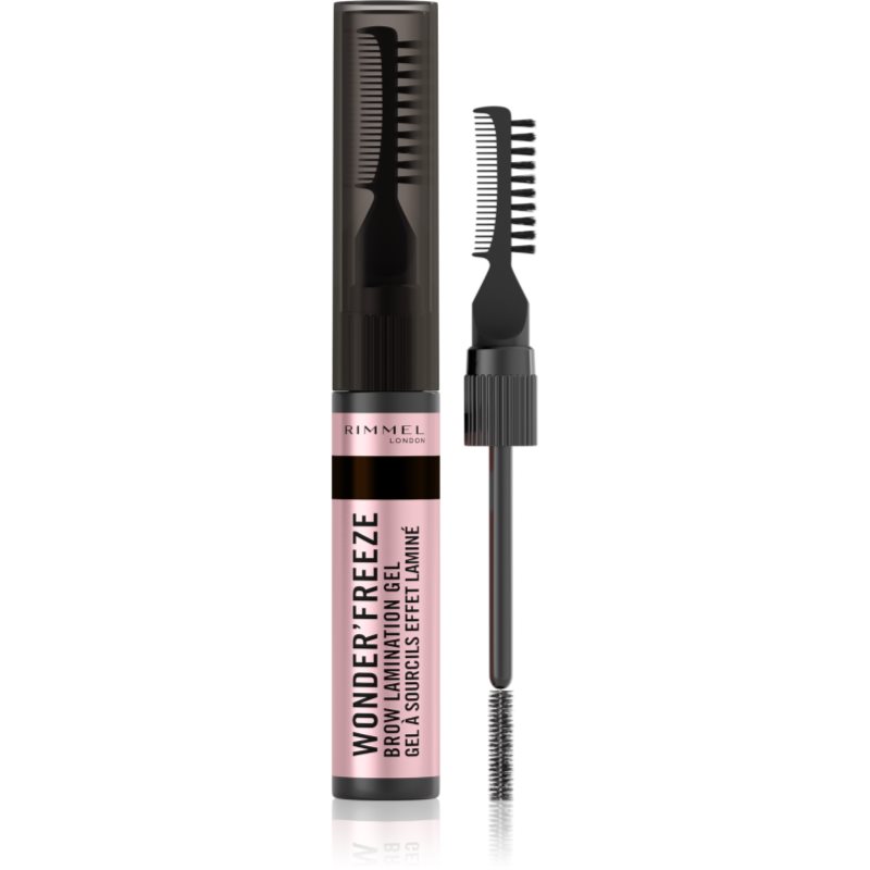 Rimmel Wonder' Freeze laminujący żel do brwi 004 Deep Brown 6g