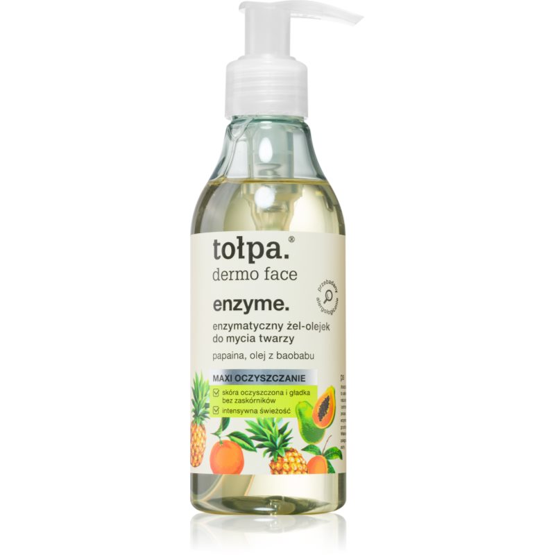 enzymatyczny żel-olejek do mycia twarzy, 195 ml