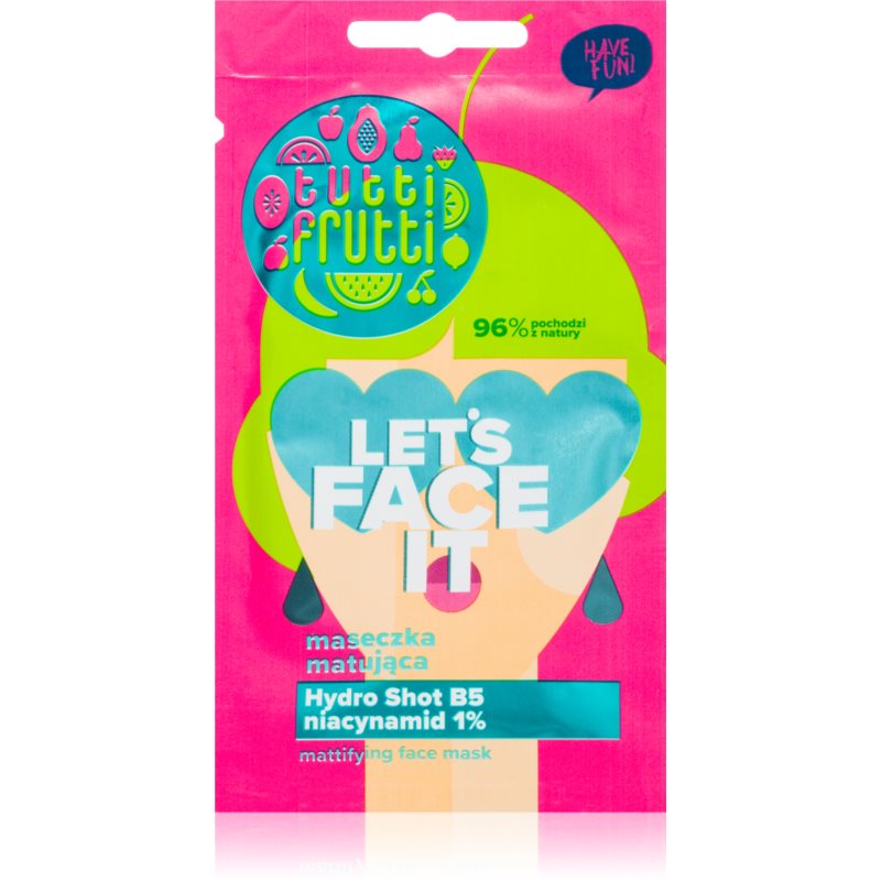 Farmona Tutti Frutti Let`s Face It Maseczka matująca do twarzy 7g