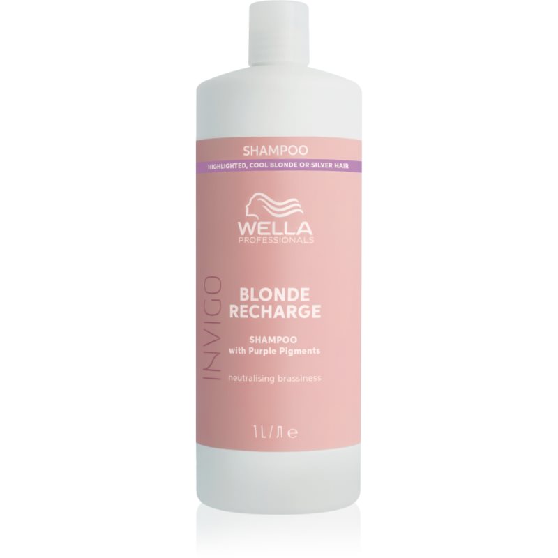 Wella INVIGO Blonde, szampon do włosów farbowanych blond, 1000ml