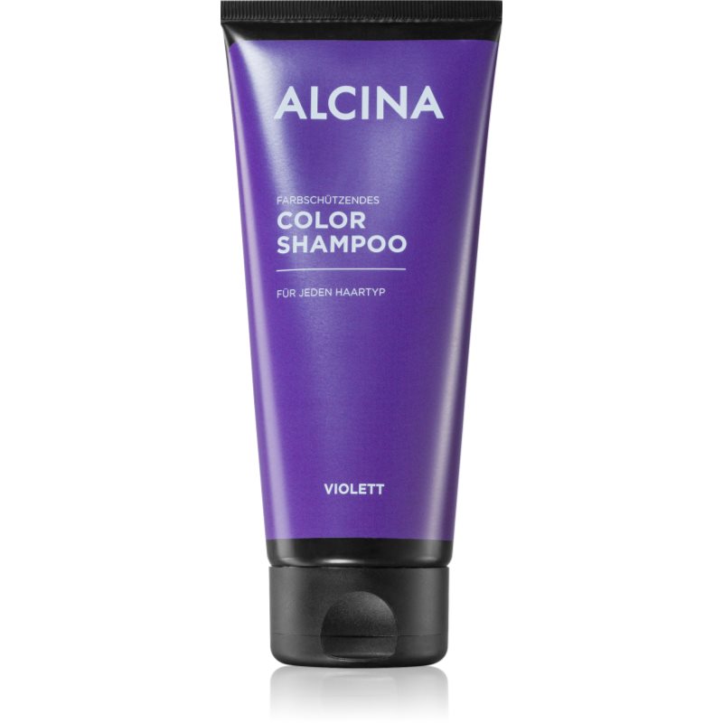 Alcina Color Violett szampon fioletowy do włosów naturalnych i farbowanych 200 ml