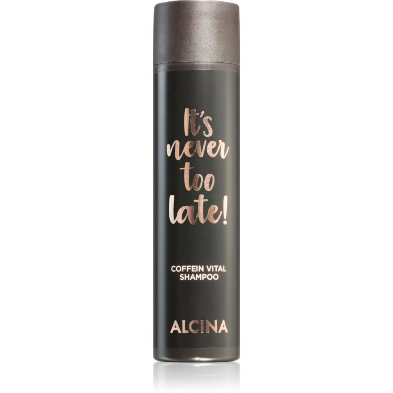 Alcina Szampon z kofeiną Nigdy nie jest za późno! Coffein Vital Shampoo) Objętość 250 ml)
