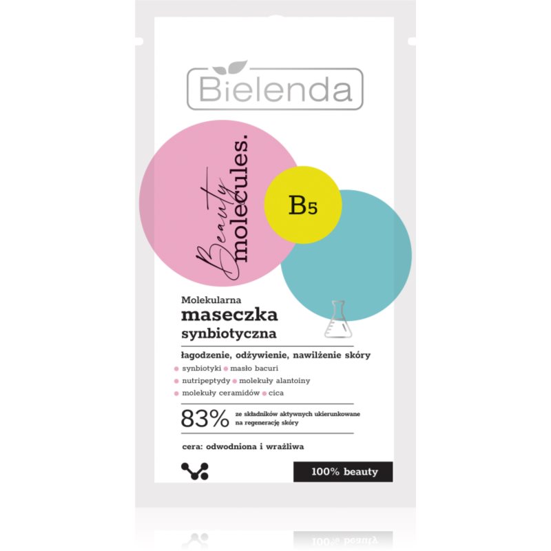 Molekularna synbiotyczna maseczka