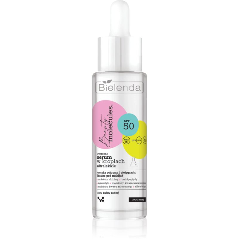 Ochronne ultralekkie serum w kroplach spf 50