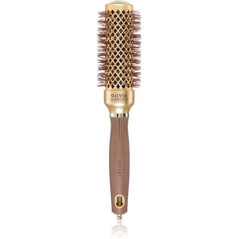 Olivia Garden Expert Blowout Shine Gold & Brown 35mm szczotka do włosów
