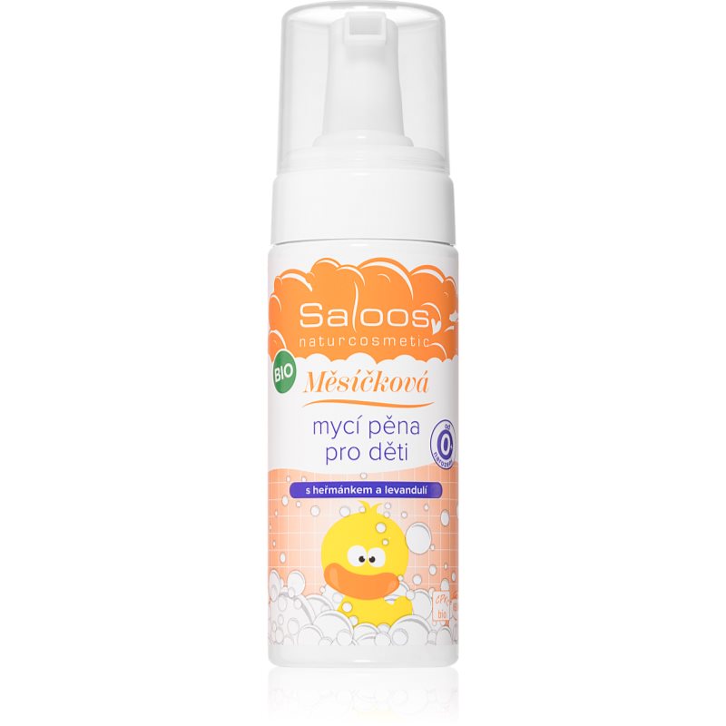 Saloos Kids' Care pianka myjąca 2 w 1 dla dzieci 150 ml