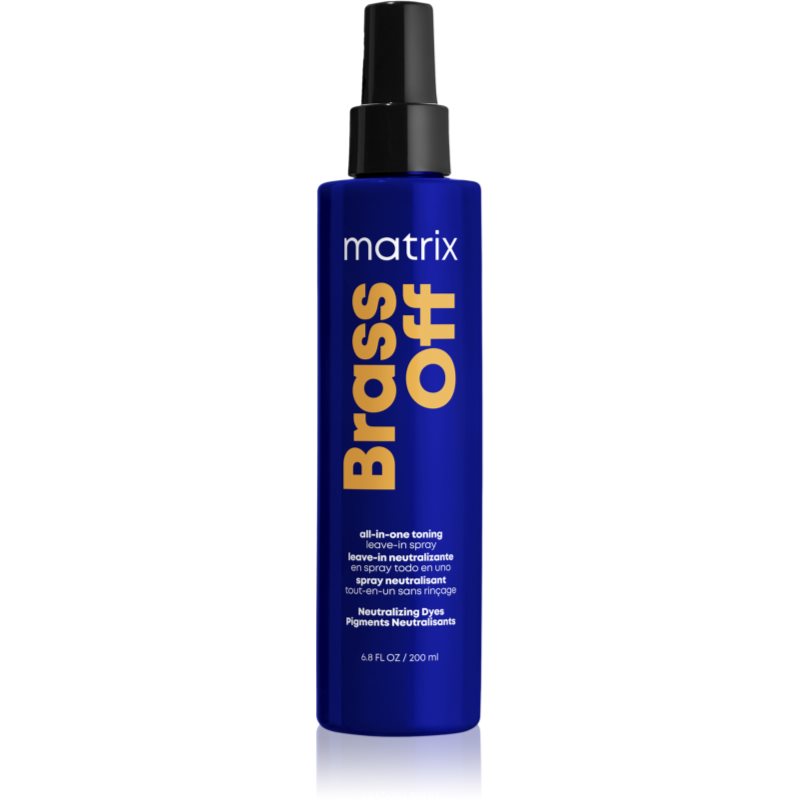 Matrix Total Results Total Results Brass Off
Spray neutralizujący do włosów rozjaśnianych 200.0 ml