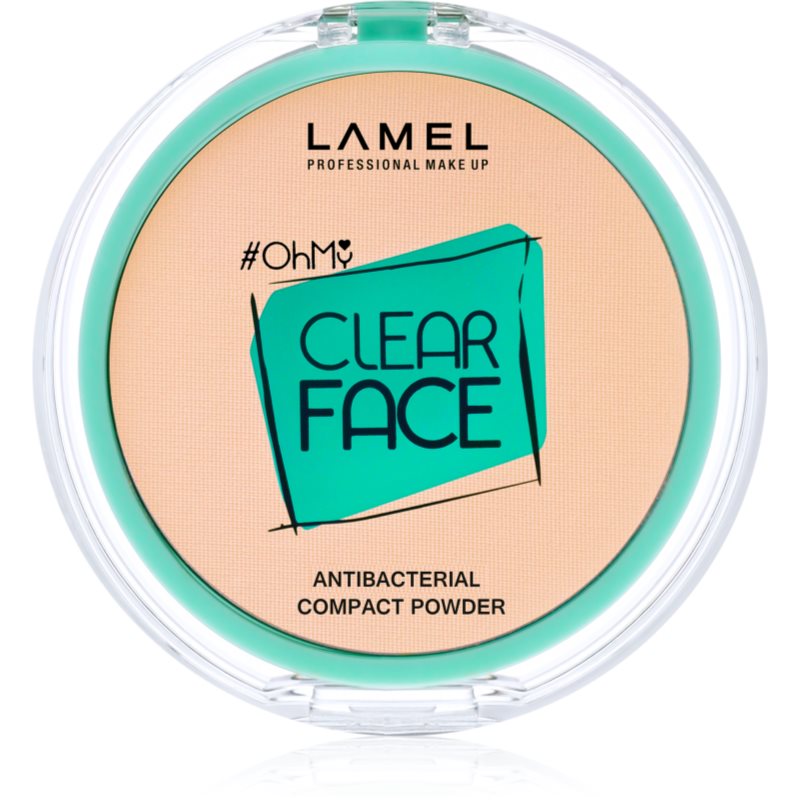 LAMEL OhMy Clear Face Puder kompaktowy antybakteryjny nr 402 6g