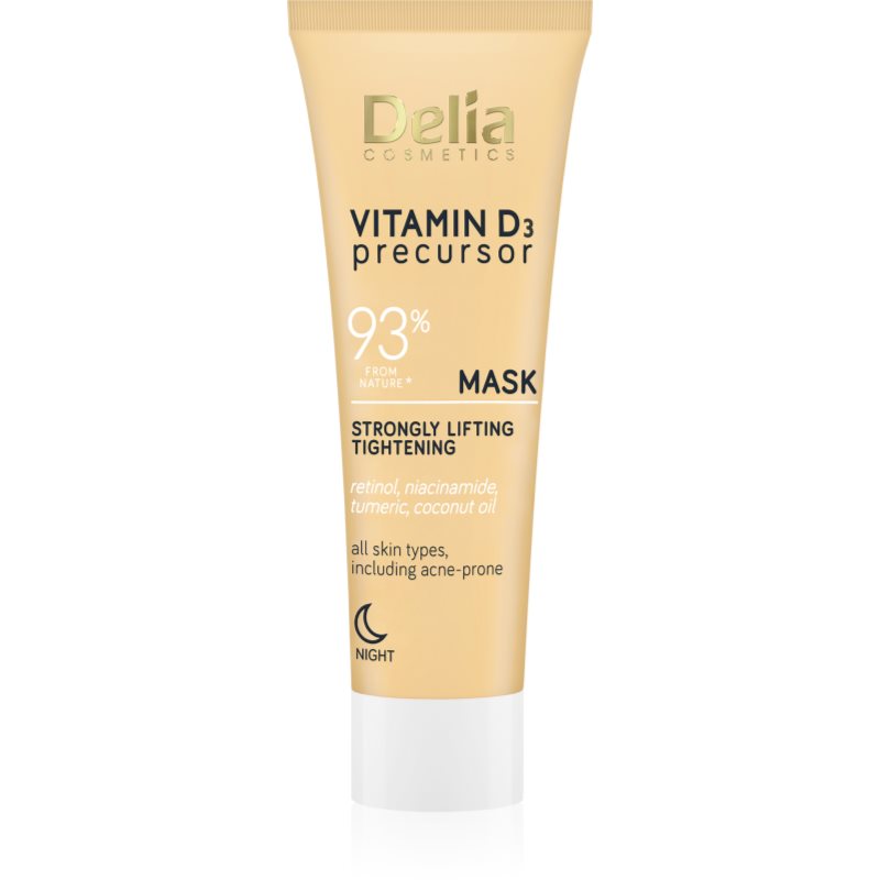Delia VITAMIN D3 PRECURSOR SILNIE LIFTINGUJĄCA MASKA NAPINAJĄCA 50ML