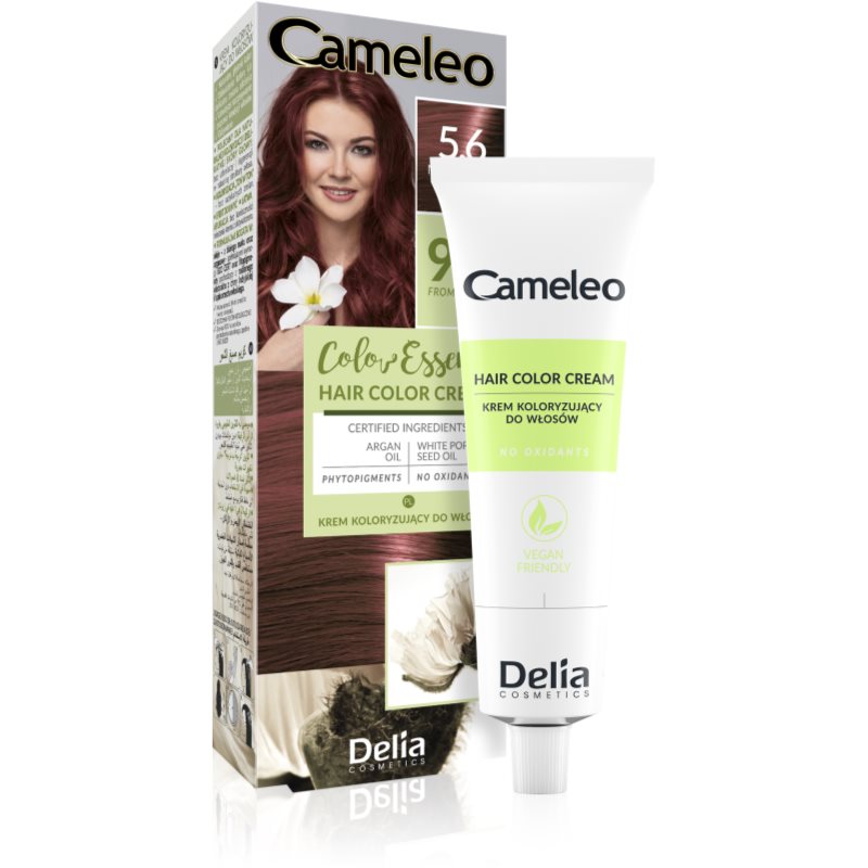 Delia Cameleo Krem koloryzujący do włosów 5.6 Mahogany Brown 75 g