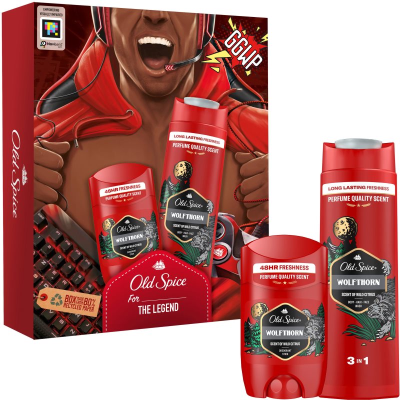 Old Spice Wolfthorn Wolf Gamer zestaw upominkowy dla mężczyzn