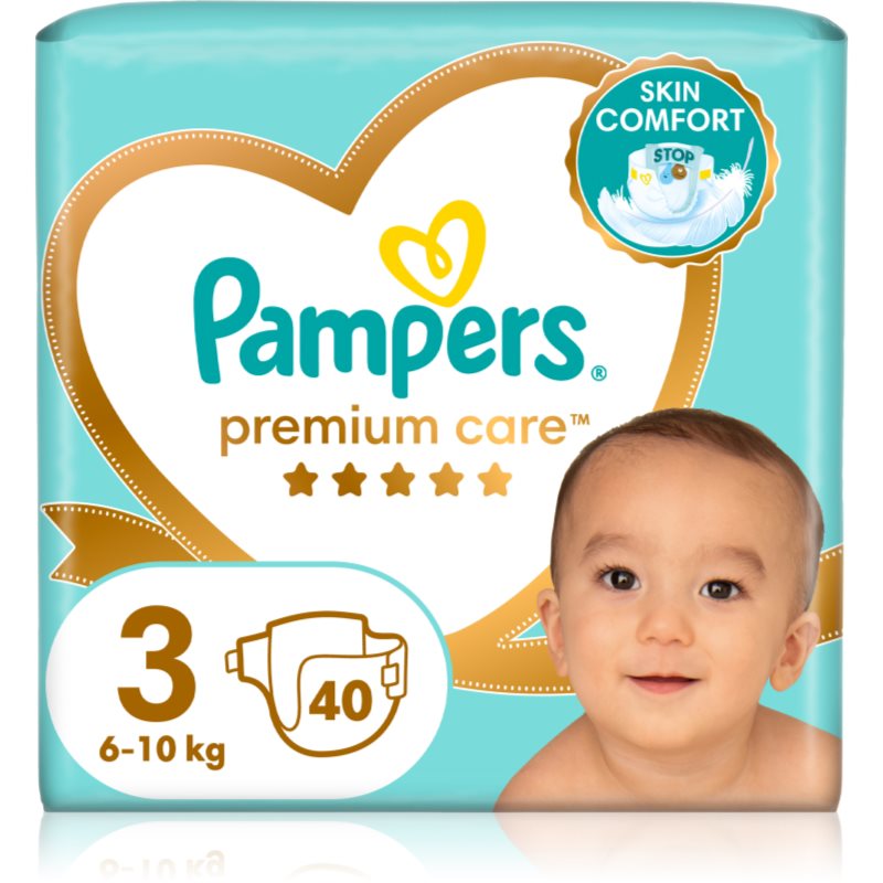 Pampers Premium Care Size 3 pieluchy jednorazowe 6-10 kg 40 szt.