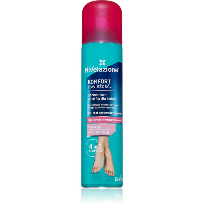 Nivelazione Dezodorant do stóp 4w1 dla kobiet 180ml