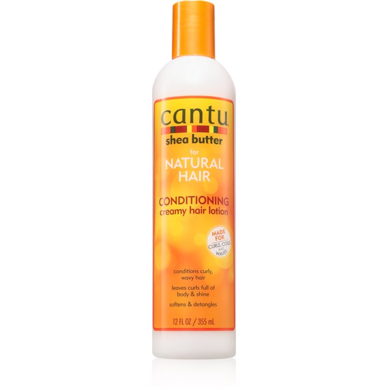 Cantu Shea Butter for Natural Hair Conditioning Creamy Hair Lotion, 12 ounce by Cantu CTU07001