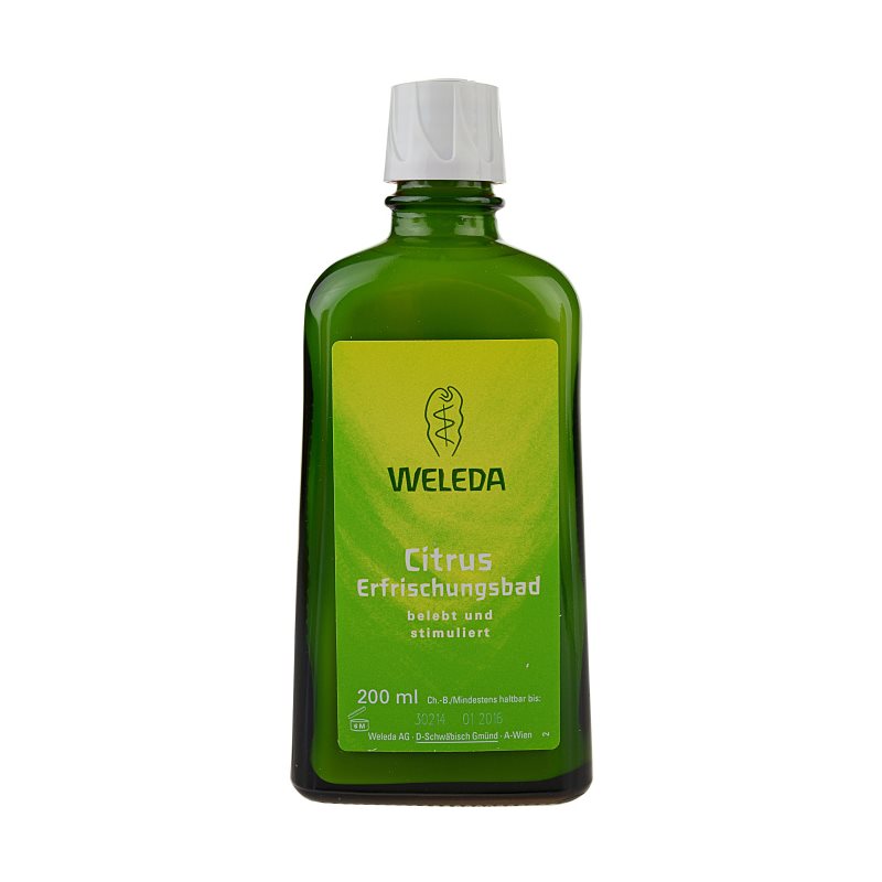 Weleda Citrus Bath Milk Refreshing pianka do kąpieli 200 ml dla kobiet