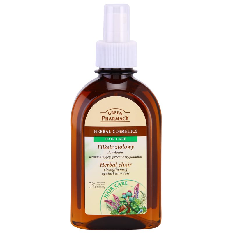 Elfa-Pharm Green Pharmacy eliksir do włosów w sprayu wzmacniający przeciw wypadaniu 250 ml