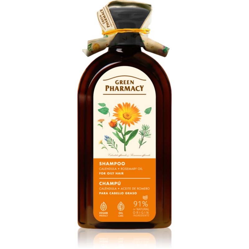 Green Pharmacy ELFA PHARM - Szampon nagietek lekarski włosy norm.przetł. 350 ml