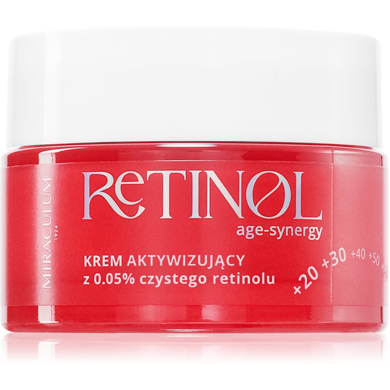 Miraculum AGE-SYNERGY RETINOL aktywny krem na noc rozjaśniający przebarwienia z retinolem 50 ml