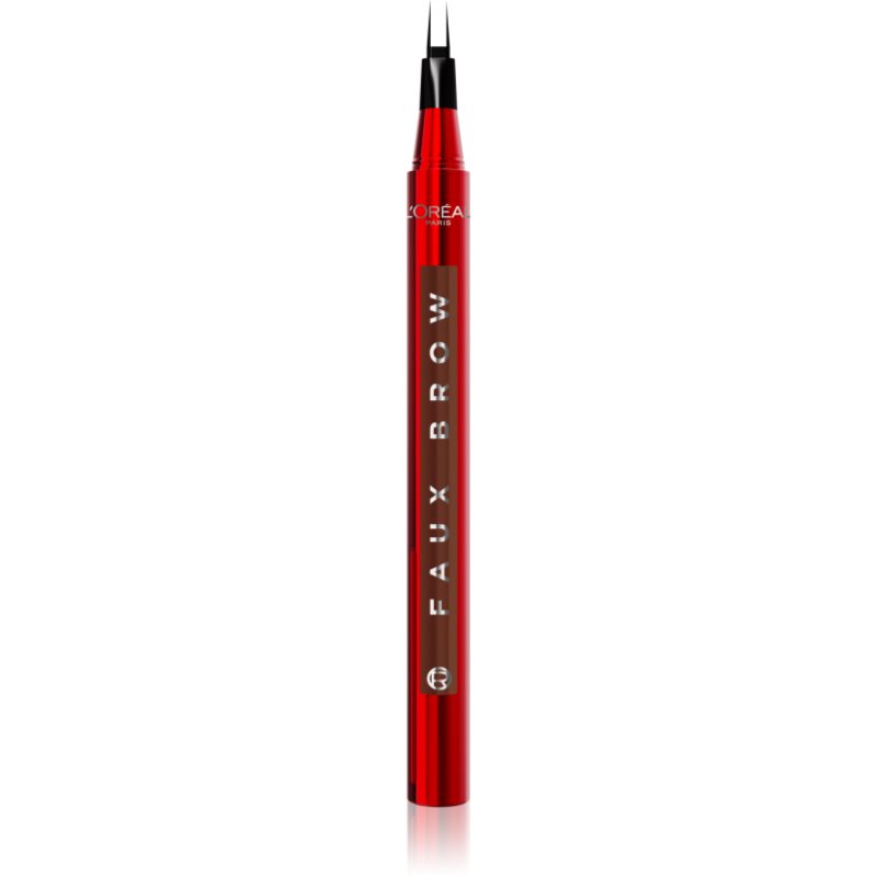 L'Oréal Paris Faux Brow marker do brwi z podwójną końcówką Light Brunette 1ml