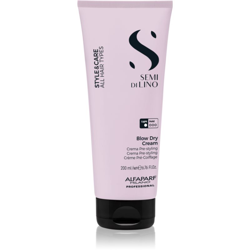 Alfaparf Milano Semi di Lino Styling, krem ułatwiający suszenie i stylizacje do włosów, 200ml