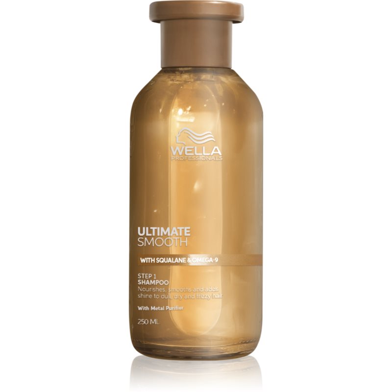 Wella Professionals - Ultimate Smooth - Odżywczy Szampon Do Włosów Suchych I Matowych - 250ml - Dla Kobiet