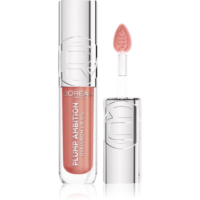 L'Oréal Paris Plump Ambition Hyaluron Lip Oil Olejek do ust 5 ml Odcień 650 Nude Macaron