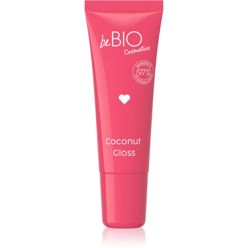BeBIO Glazed Lips Naturalny żelowy olejek do ust Coconut Glass