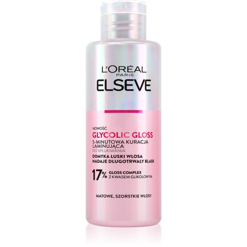 L'oreal Elseve Glycolic Gloss - 5-min Kuracja laminująca 200 ml