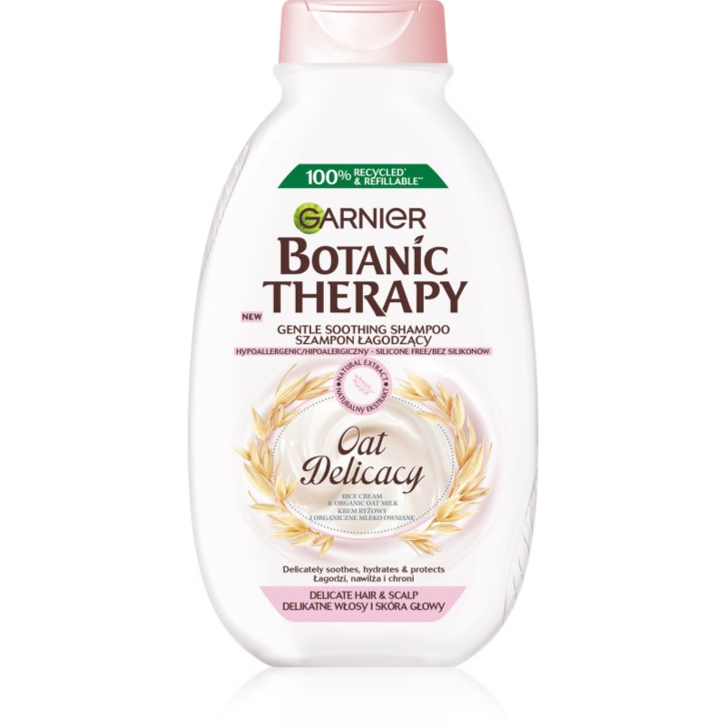 Botanic Therapy Oat Delicacy szampon łagodzący do delikatnych włosów i skóry głowy 400ml