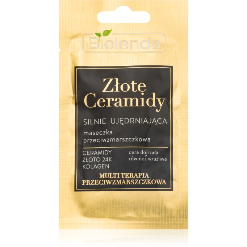 Bielenda Złote Ceramidy silnie ujędrniająca maseczka przeciwzmarszczkowa 8 g 1146608