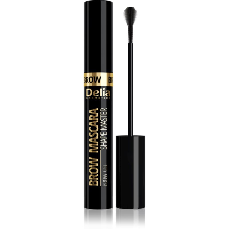 Delia Cosmetics Maskara do brwi Brow Mascara Shape Master- Czarna 11ml