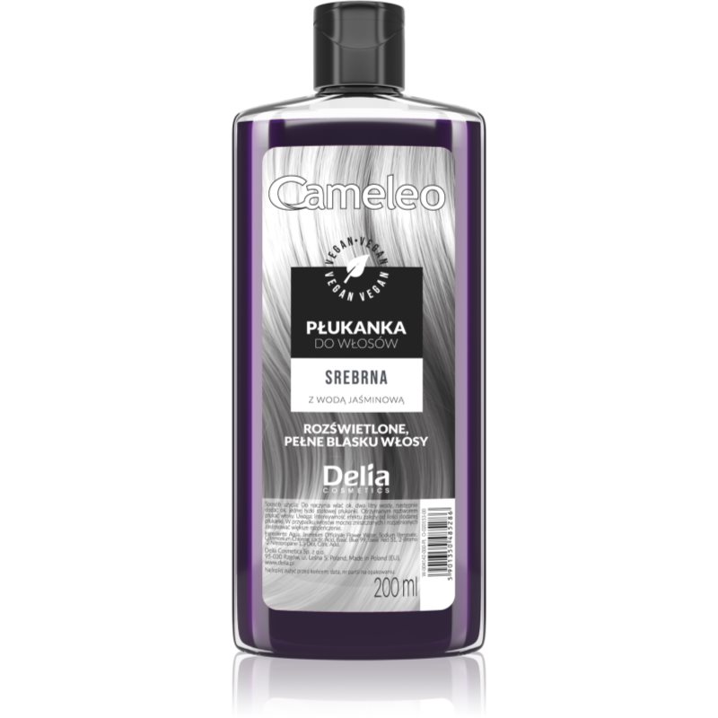 Delia Cosmetics Cosmetics Cameleo Płukanka do włosów srebrna z wodą jaśminową 200ml
