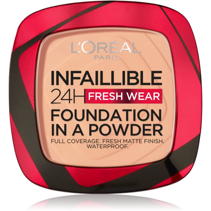 L'Oréal Paris Infaillible 24h Fresh Wear Powder Foundation Golden Sand
