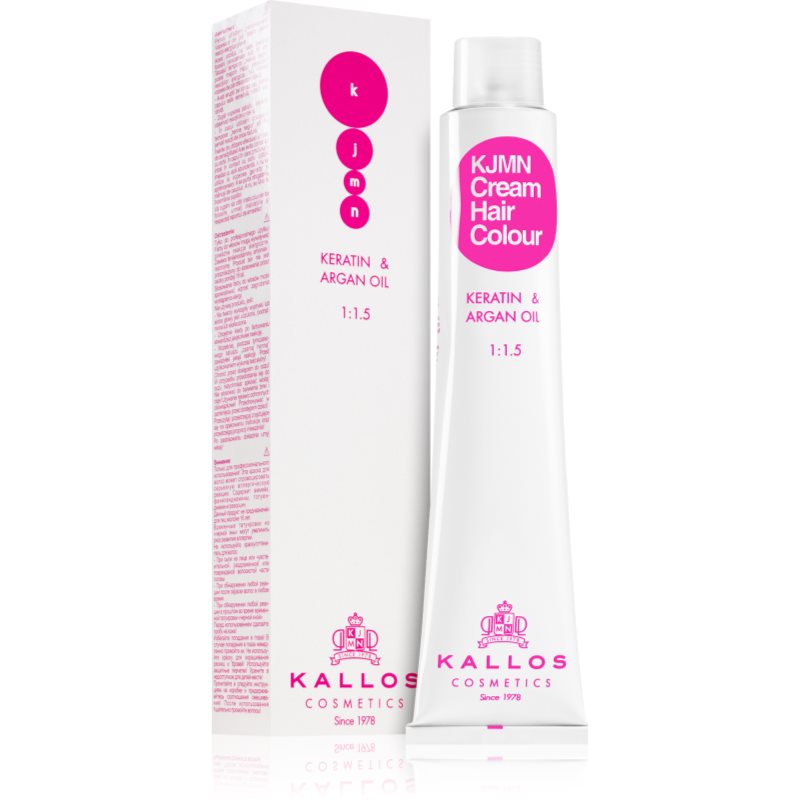Kallos Cosmetics Farba Cream 5.0 Light Brown 100 ml
