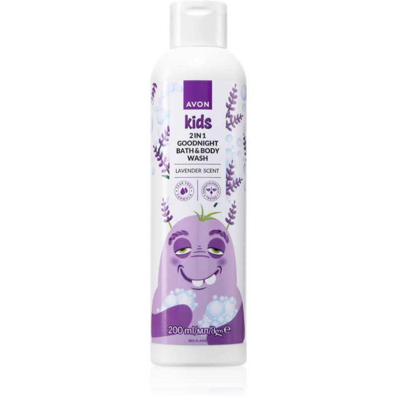 Avon Kids Lavender preparat do kąpieli 2 w 1 200 ml