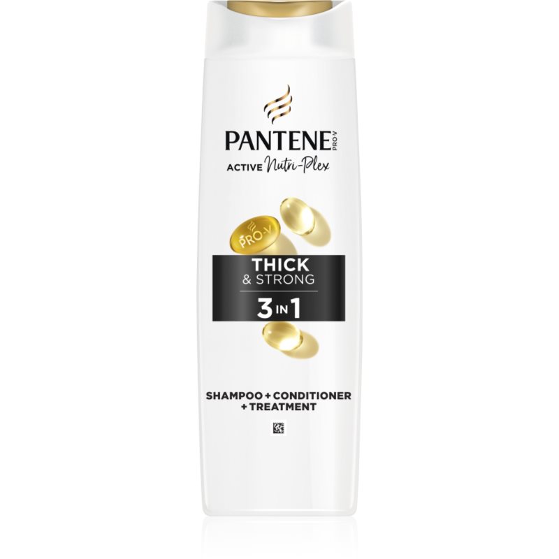 Pantene Pro-V Active Nutri Plex Thick&Strong szampon do włosów osłabionych i zniszczonych 3 w 1 325 ml
