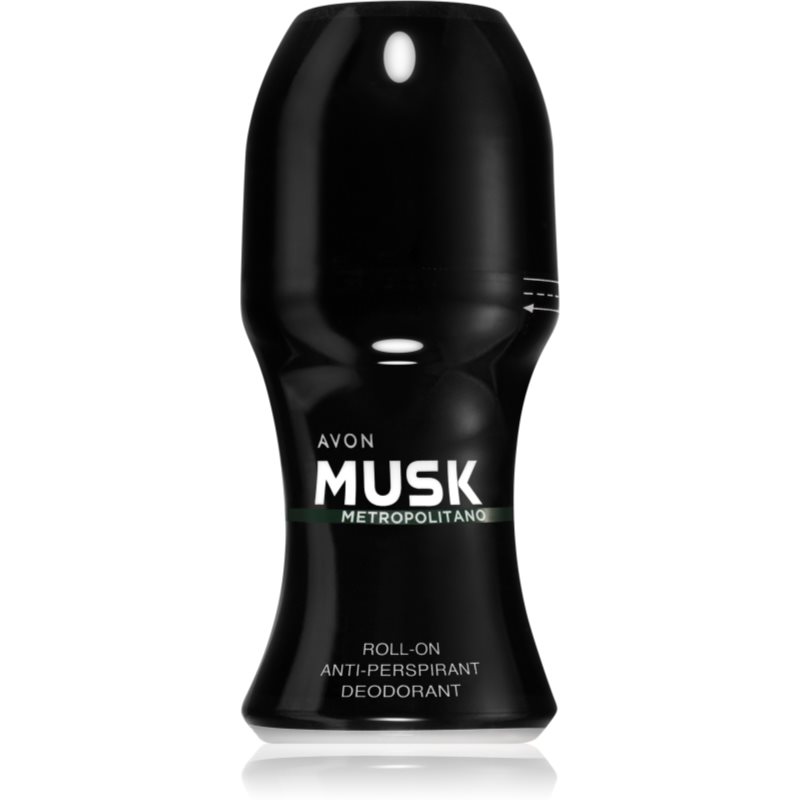 Avon Musk+ Metropolitano dezodorant-antyperspirant w kulce dla mężczyzn 50 ml