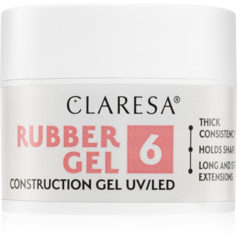 Claresa Żel budujący Rubber żel 6 -12g