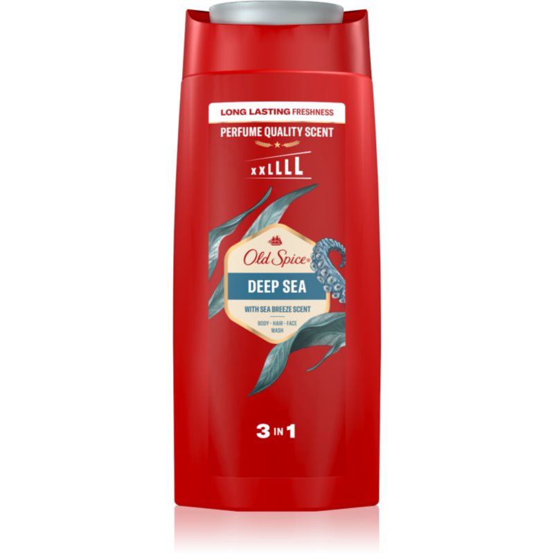 Old Spice Deep Sea Męski żel pod prysznic i szampon 675ml Długotrwała świeżość