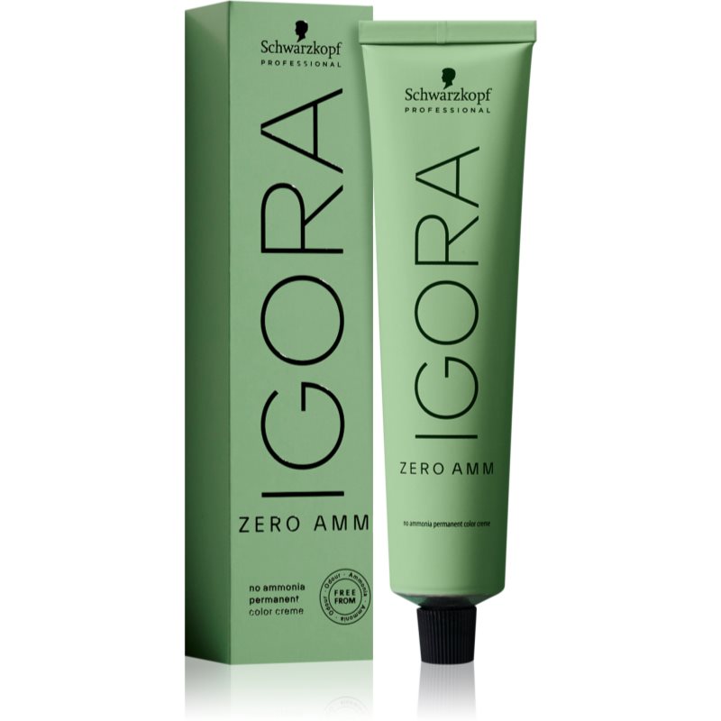 Schwarzkopf Igora Zero Amm, farba do włosów, 4-0, 60ml