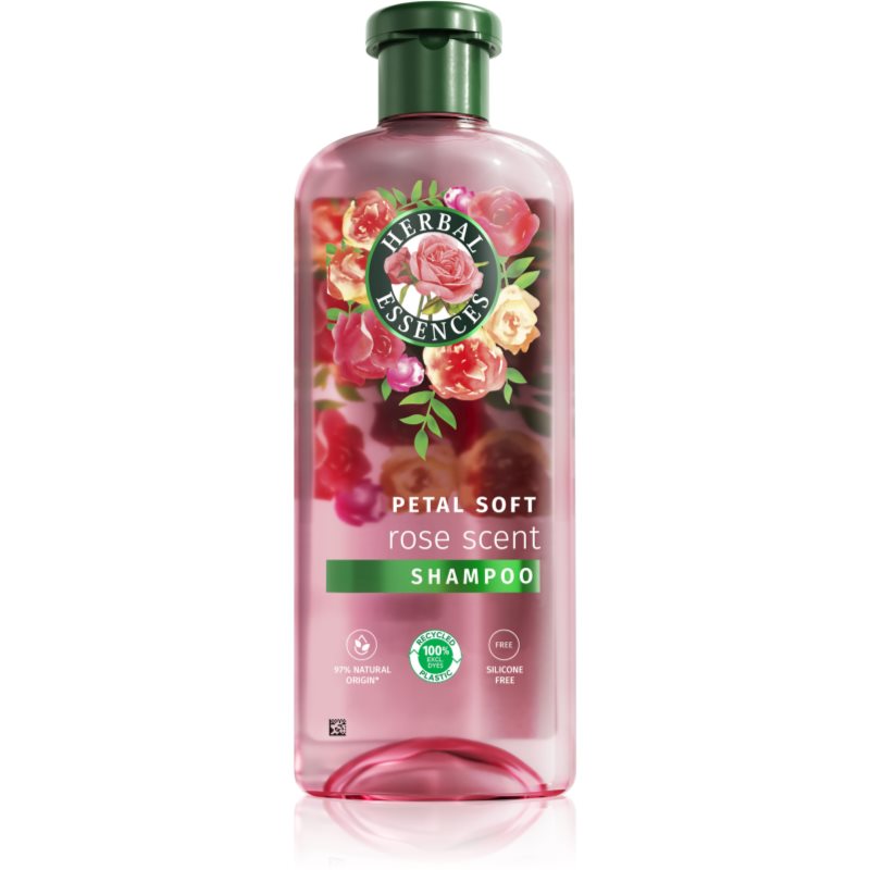Herbal Essences Rose Scent szampon do włosów suchych i zniszczonych 350 ml