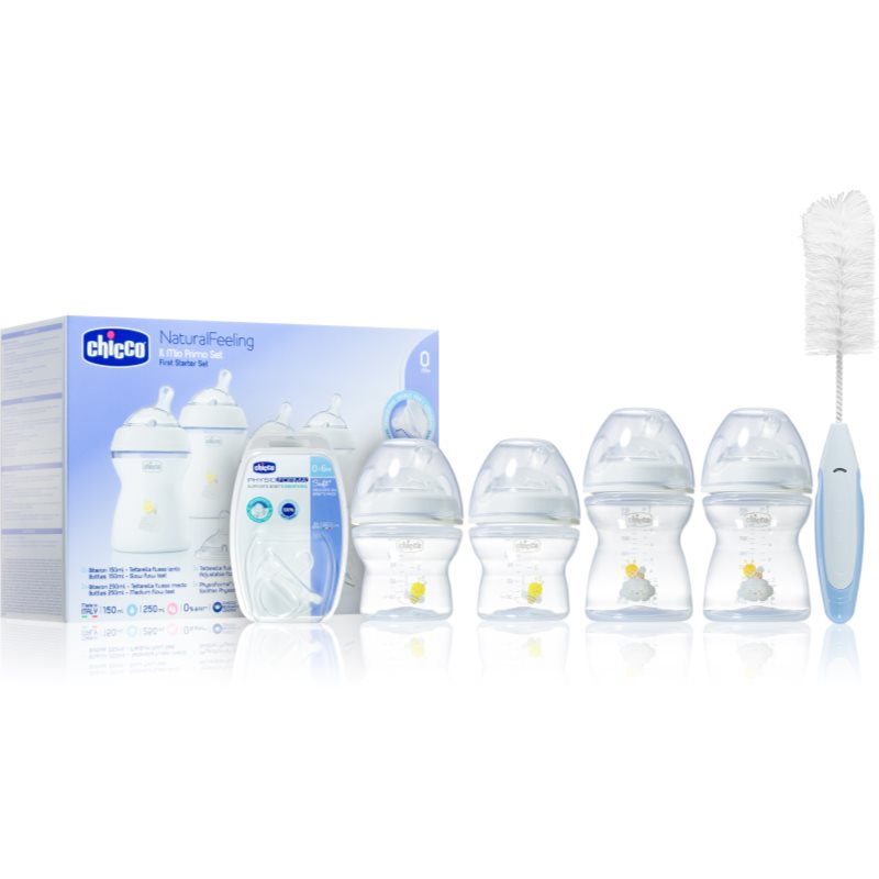 Chicco Natural Feeling First Starter Set zestaw upominkowy dla niemowląt 0 m+